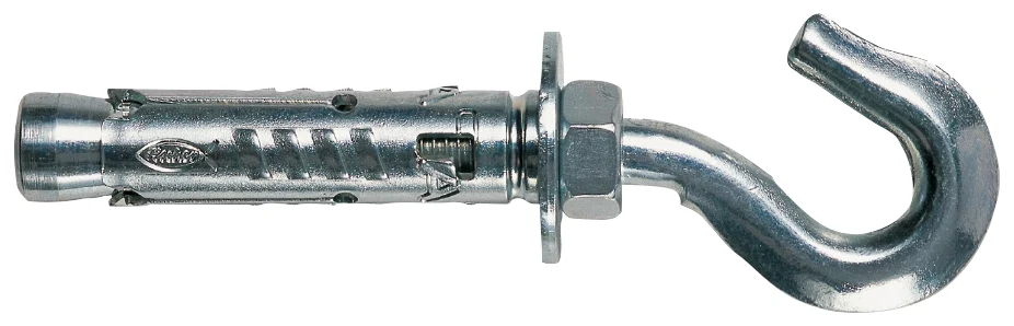 Tasselli in acciaio TA M 10 G con gancio (25 Pz.)