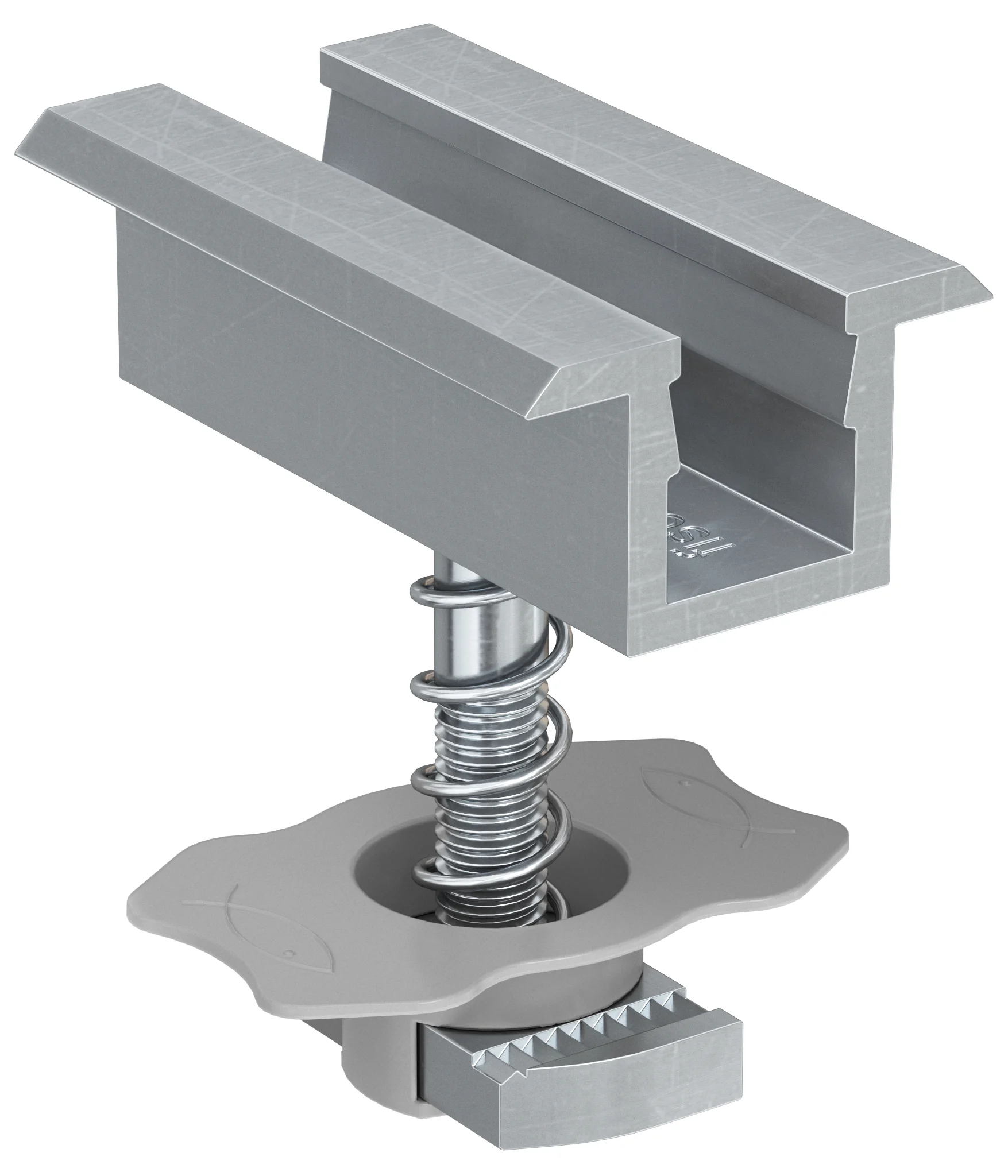 Morsetto centrale PM C 30-34 per moduli fotovoltaici con cornice in alluminio (10 Pz.)