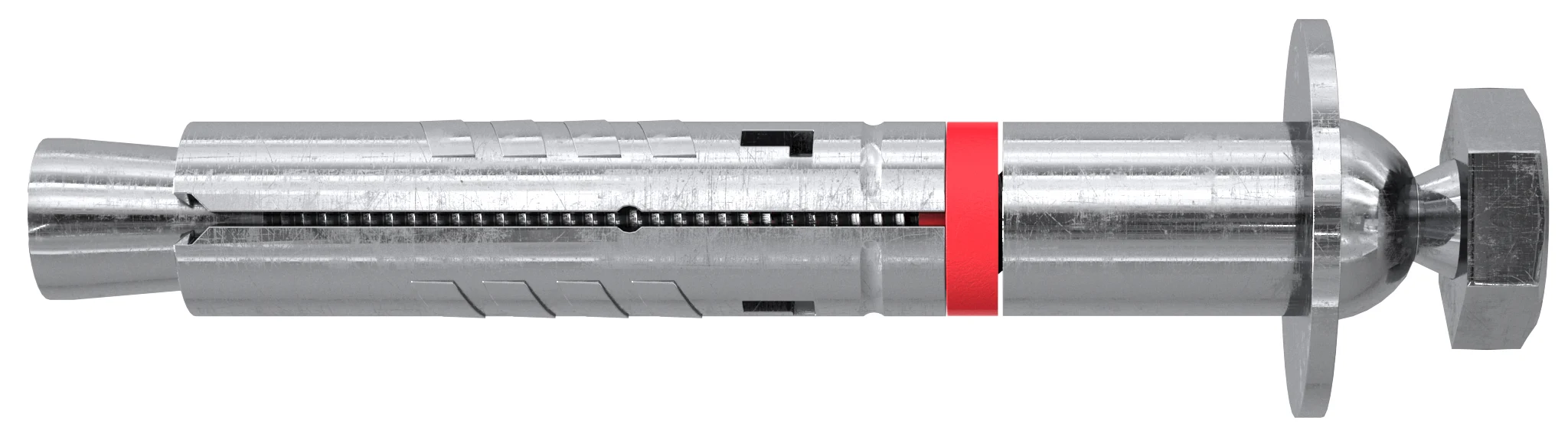 Tasselli in acciaio TA M 8 BP V con vite di sicurezza (50 Pz.)