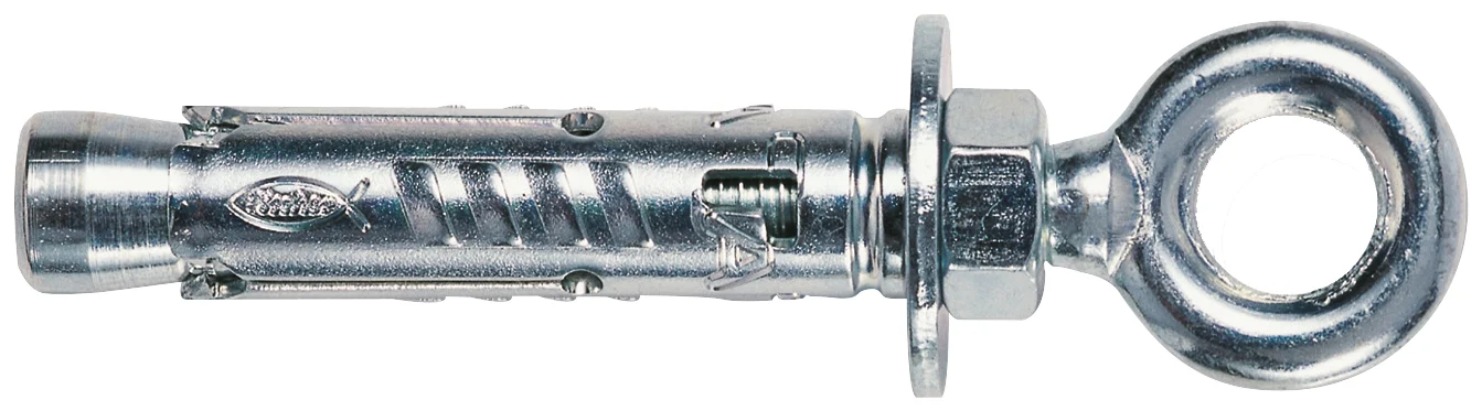 Tasselli in acciaio TA M 12 O con occhiolo (15 Pz.)